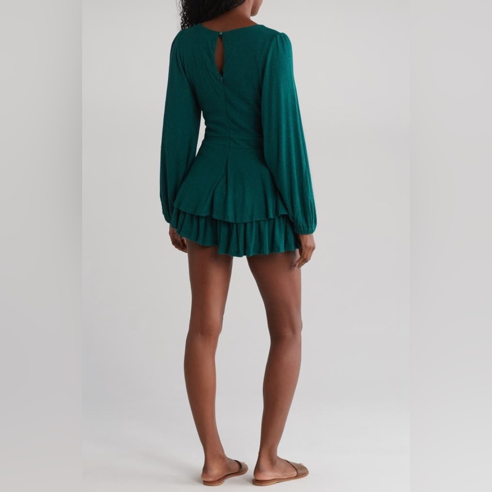 Lulus Rib Tiered Romper - Picture 2 of 2